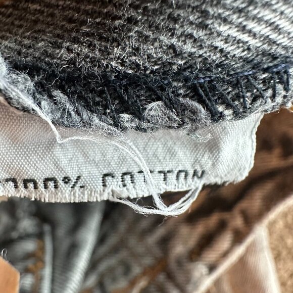 Jordace Retro Vintage 1990s Straight Leg Jeans Pants Logo Distressed Size 28 - Picture 12 of 14